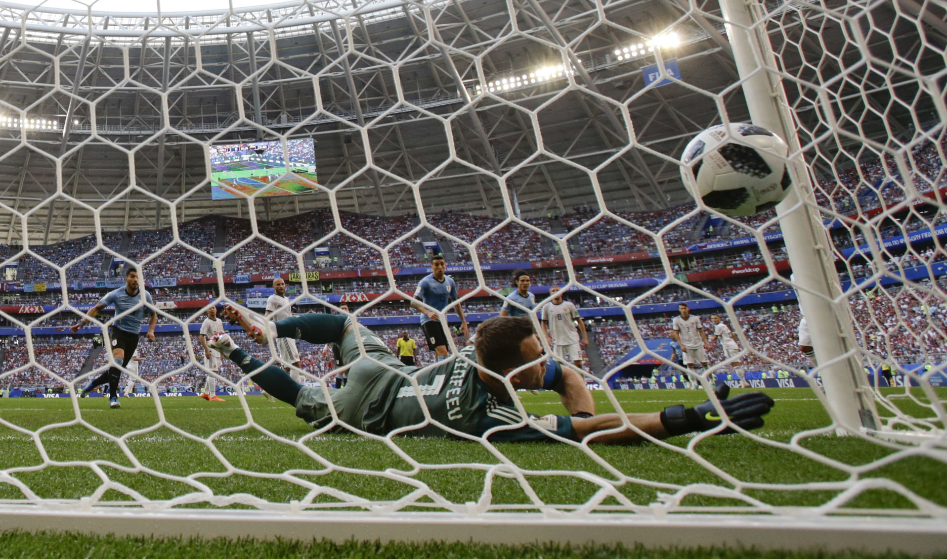 Uruguay scores